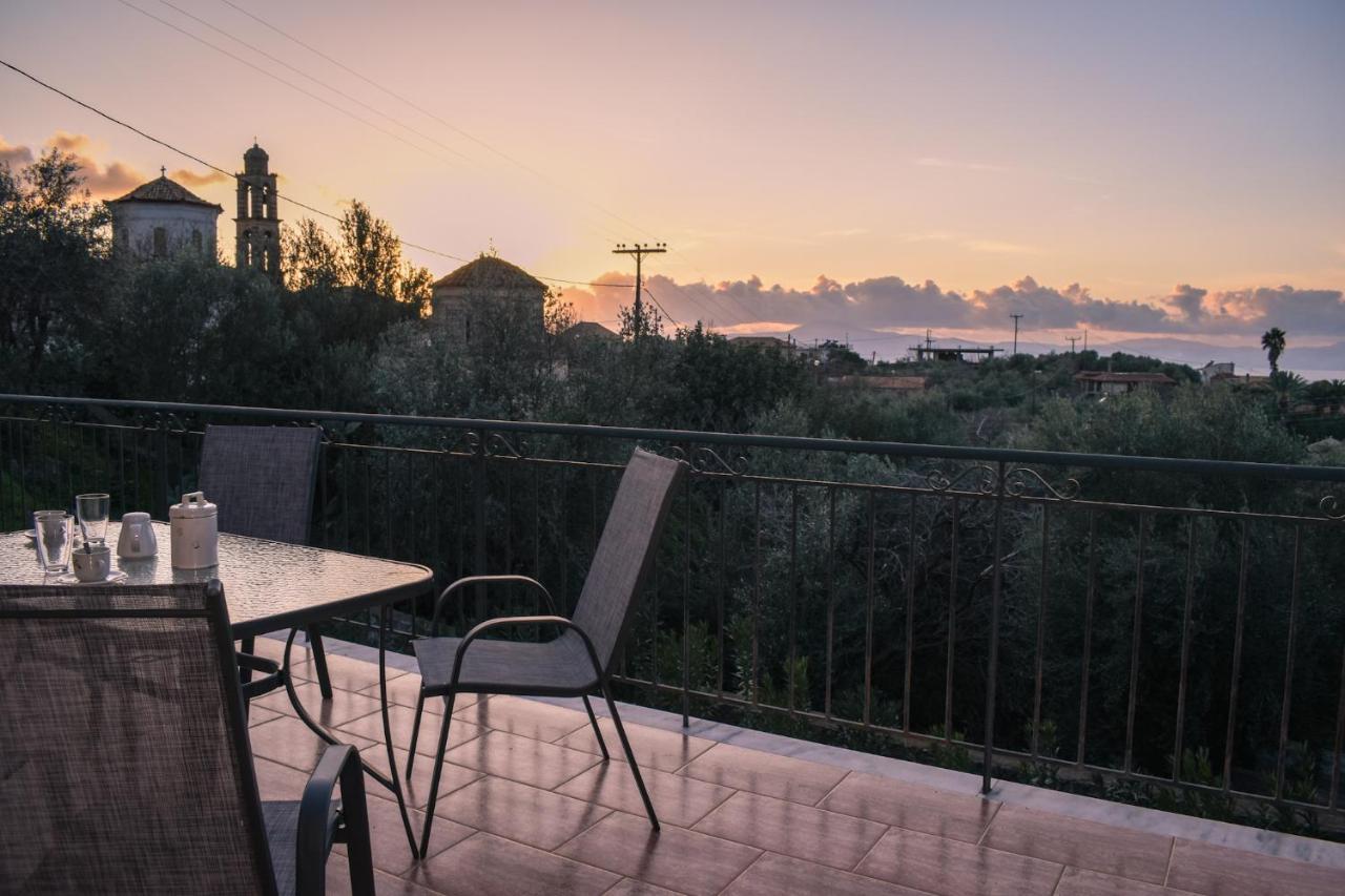 Amber Seaview Villa By The Olive Groves Kalamáta Buitenkant foto